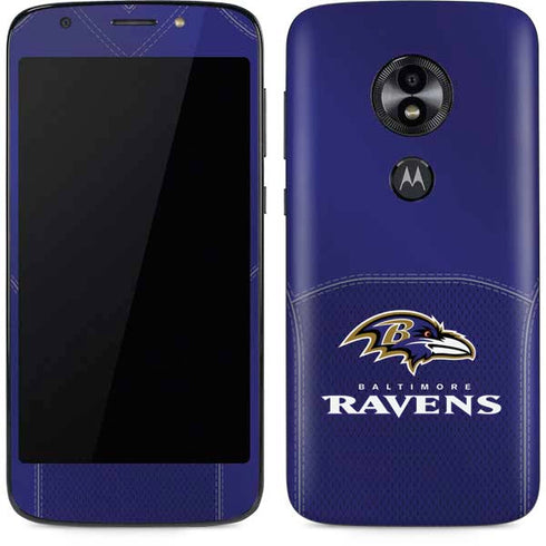 NFL Baltimore Ravens Team Jersey Moto E5 Play Skin